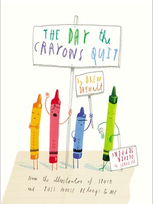 cover image of The Day the Crayons Quit